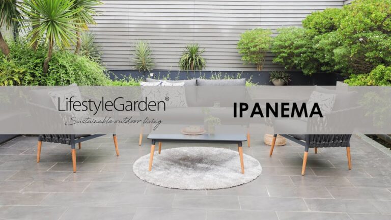 Experience Ultimate Luxury with the Ipanema Sofa Set: A Lifestyle Garden Essential!